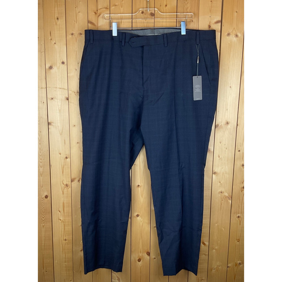 Michael Kors Men's Dress Pants, Classic Fit, Navy - Size 42W x 30L - Picture 1 of 5